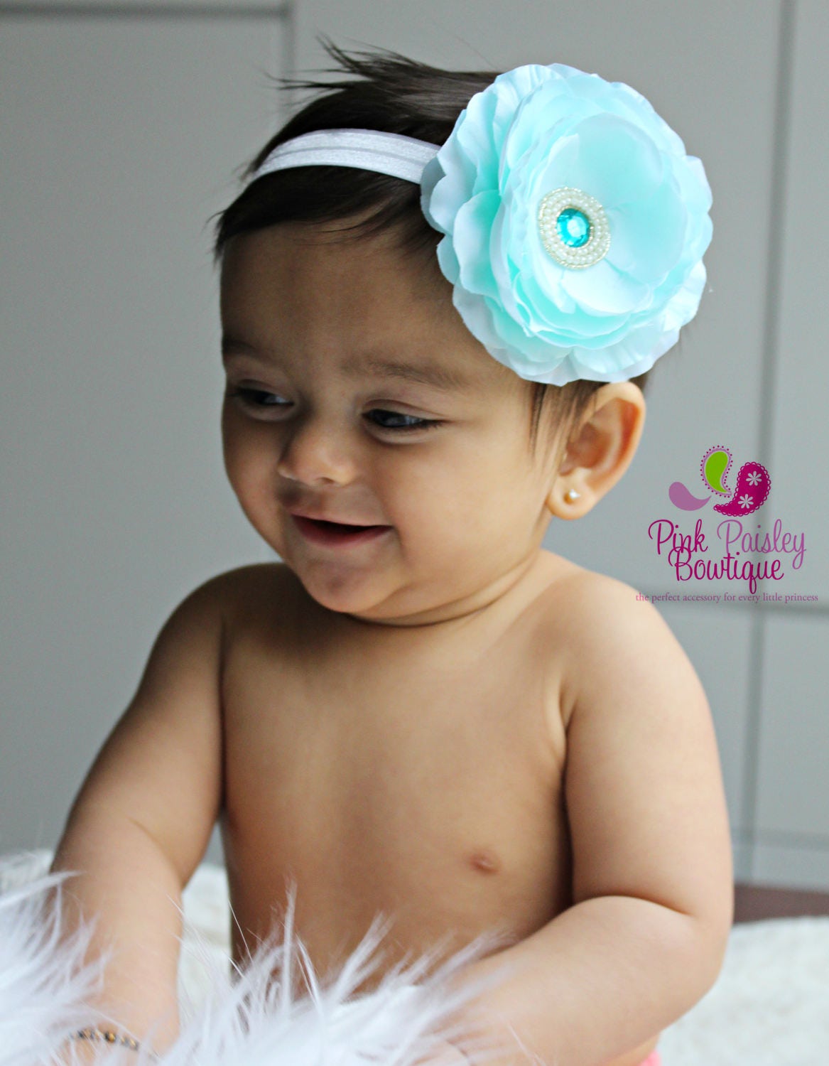 Baby Headbands Baby Girl Headband Newborn Photography Prop Etsy