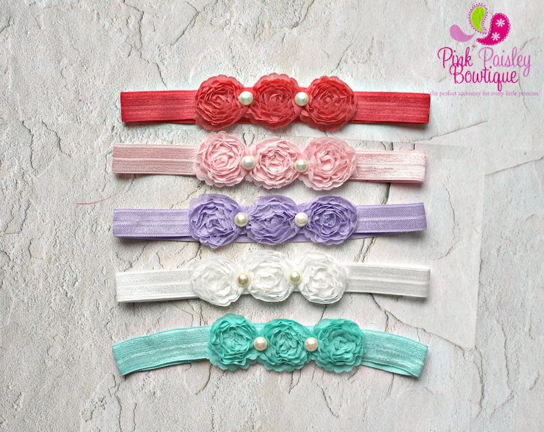 Baby Hair Accessories You Pick 1 Baby Headband Vintage Etsy