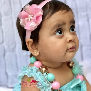 You Pick 1 Baby Headband - 6 Color Options - Baby Girl Headbands - Baby Bow Headband-Baby Hair Accessories- Newborn Infant Headband, Bows