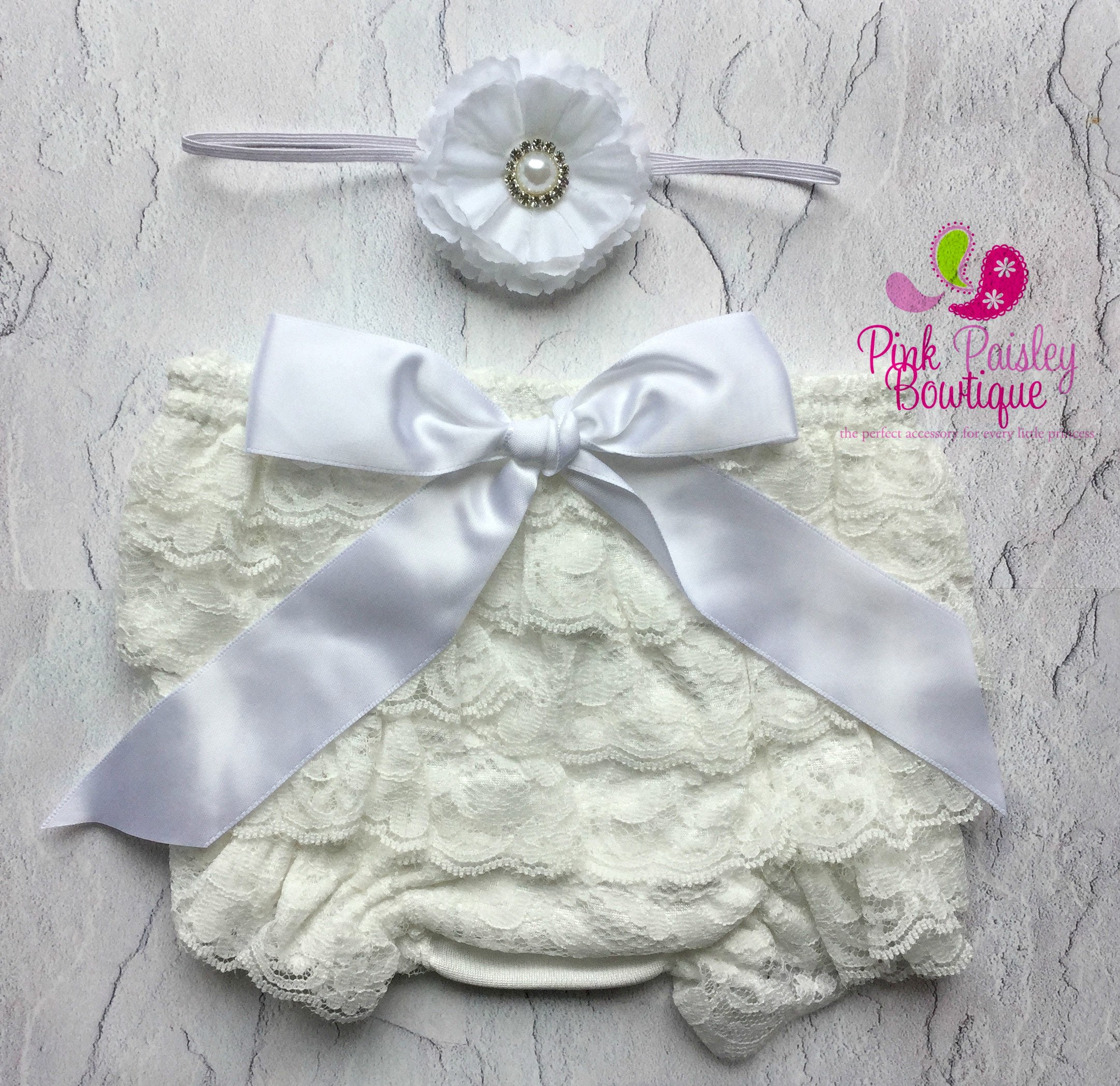 Champ Bloomer Set - C White & Blue main image 0