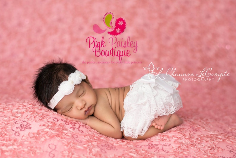 Baby Bloomer Set White Bloomers Christening Newborn Etsy