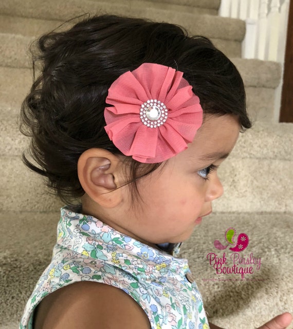 You Pick 2 Baby Hair Clip 19 Color Options Baby Girl Hair Clip