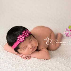 Baby Headband - You pick 1 Flower Headband - Infant Headbands - Baby Girl Headbands - Baby Hair Accessories - Newborn Headbands - Hairbows