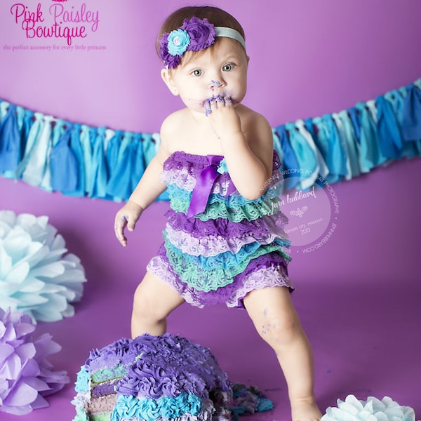 Designer Kidz Libby Red Petti Romper main image 0