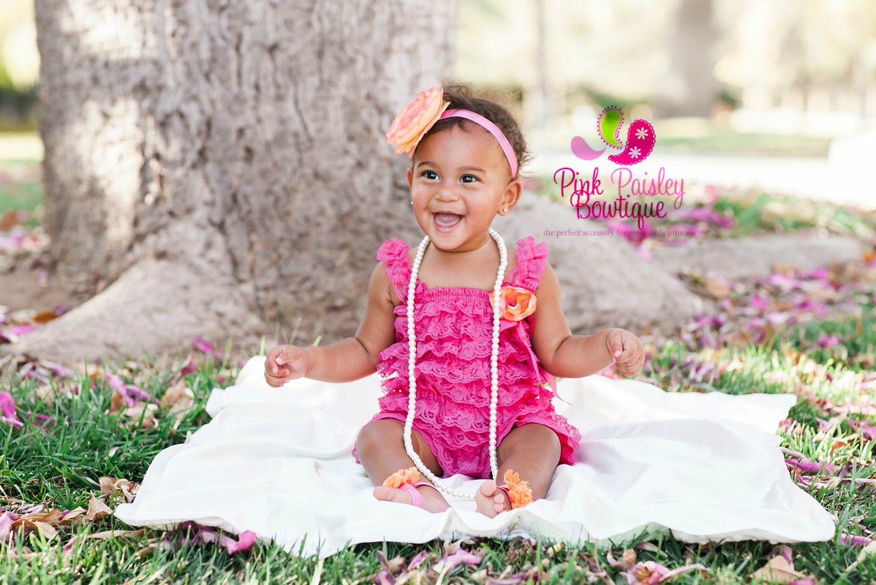 Baby girl 2025 pink romper