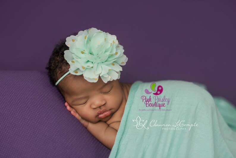 Baby Headband Gold Infant Headbands Baby Girl Headbands Etsy