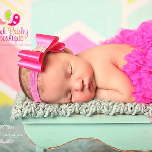 Baby Headband. You Pick 1 Double Bow Baby headband. Girl Headband. Newborn Hair Bows. Baby hair accessories. Baby Hairbows, Baby Girl Bows