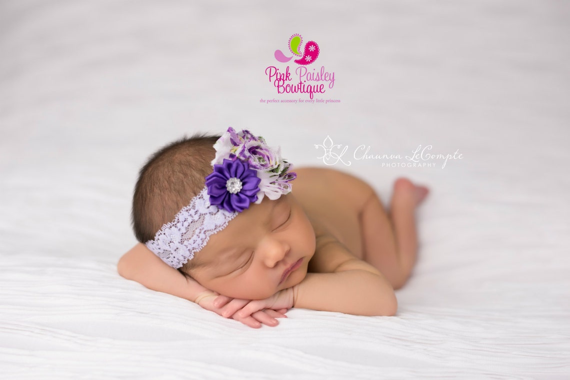 Premium Quality Red Baby Headbands 3-in-1 Pack with Bows & Floral Design main image 1