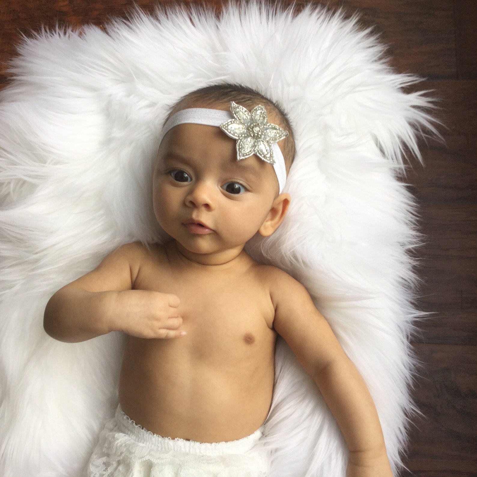 Baby Headband Set Gold & Silver Headband Infant Headbands Etsy