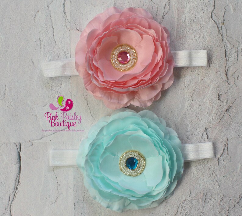 Infant headbands Baby girl headband Baby headbands Baby Bows Pink baby hairbows Newborn Photography prop Baby Hair Accessories