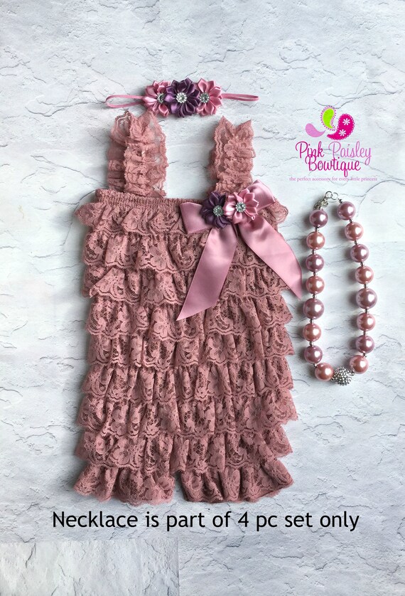baby romper and headband