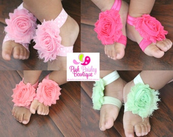 Baby Shoes - Baby Barefoot Sandals - Toddler Sandal - Newborn Sandal - Newborn Shoes - Baby Sandals - Baby Girl Barefoot Shoes