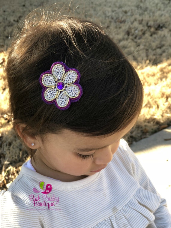 You Pick 1 Flower Clip Hair Clips Baby Hair Clips Etsy