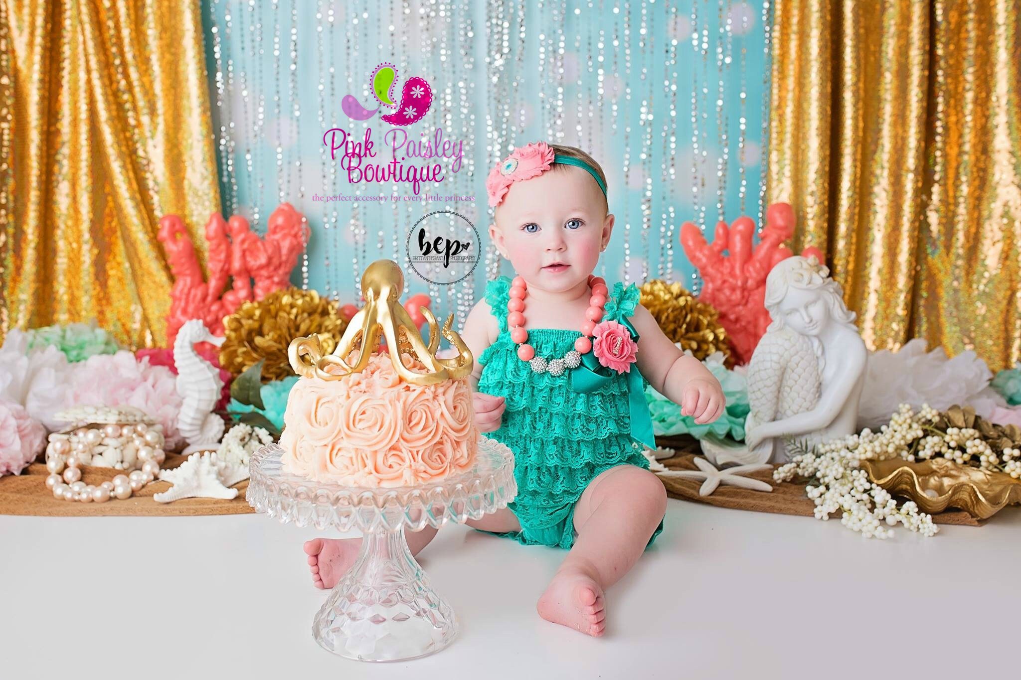 1st birthday cake smash outfit girl