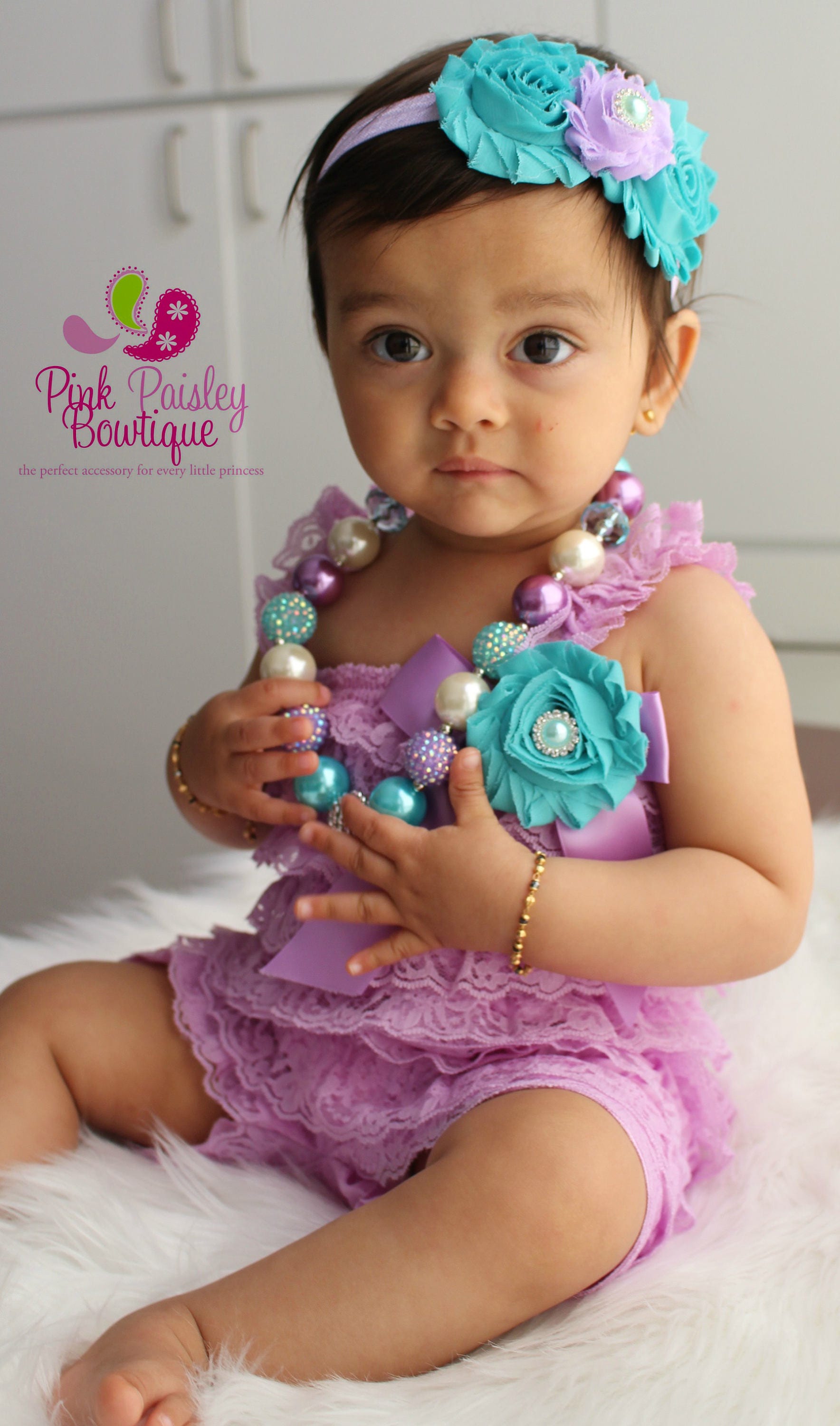 baby girl purple outfit