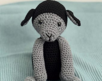Crochet Lamb Plush - Handmade Amigurumi Sheep | Soft Stuffed Animal, Farm Nursery Decor, Baby Shower