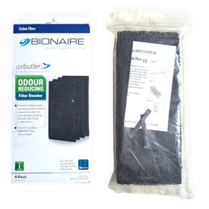 4-pack koolstoffilter voor luchtreinigers uit de Bionaire BAP-serie, vervanging BAPF31