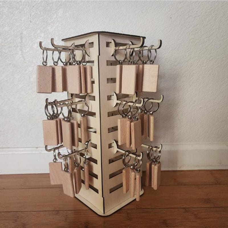 Portable Display Keychain Keychain Display Stand - Etsy