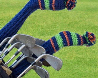 かぎ針編みのゴルフドライバーカバーのパターン ゴルフクラブ