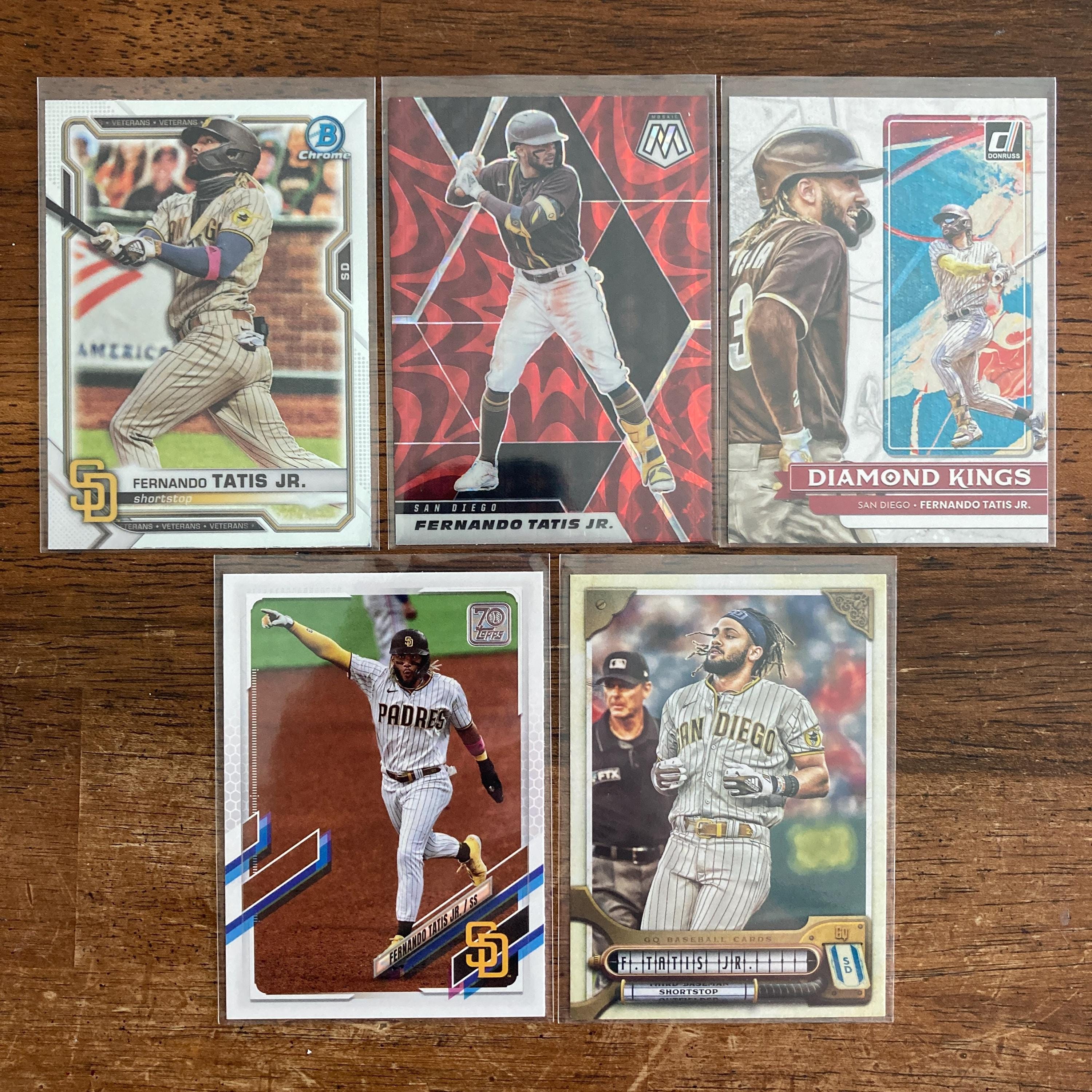 FERNANDO TATIS JR. レアセット Fernando Tatis Jr. Pack W/sp Red Reactive Prizm, 5 Baseball Cards
