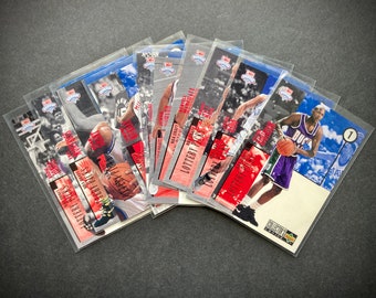 1994-95 Upper Deck Collector's Choice NBA Draft Lottery Picks Complete Set of 10 Basketball Cards, Jason Kidd, Grant Hill