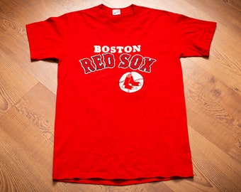 80s Boston Red Sox T-Shirt, XS/S, Vintage Tee, MLB Baseball Team Apparel, Trench Brand Sportswear