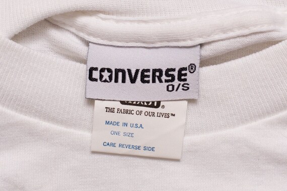 90s Converse Running T-shirt, XL, Vintage Sketch … - image 5