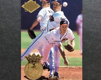 Greg Maddux 1994 Fleer Ultra Strikeout Kings Insert Card #3, Atlanta Braves, MLB Baseball, Vintage 1990s