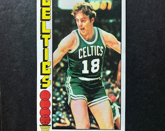 Dave Cowens 1976-77 Topps Card #30, NBA Basketball, Boston Celtics, Oversize Base Set, Vintage 1970s, Jumbo