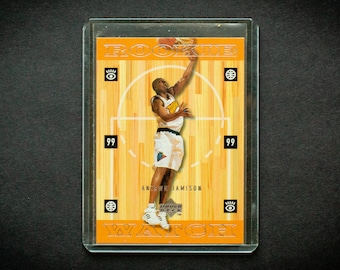 Antawn Jamison 1998-99 Upper Deck Rookie Card #315, Golden State Warriors, NBA Basketball RC, Sports Collectible, UD