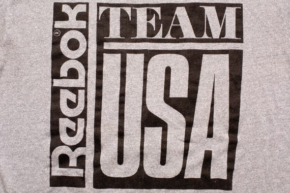 80s Reebok Team USA T-Shirt, S/M, Olympics, Vinta… - image 2