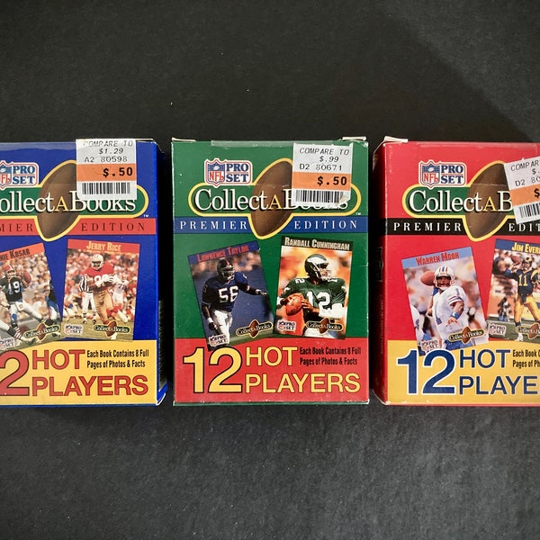 Football Cards Complete Set Etsy