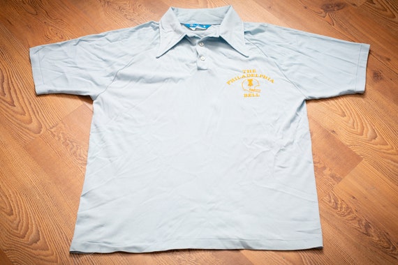 70s The Philadelphia Bell Polo T-Shirt, XL, Champ… - image 1