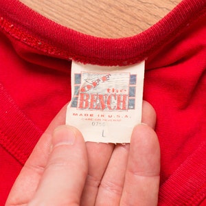 90s Detroit Red Wings Logo T-shirt, L, Vintage Tee, Jersey Style, NHL Hockey Team, Motown, Michigan image 6