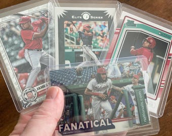 James Wood Pack w/SSP Fanatical RC Chrome Insert, 4 Baseball Cards, Instant Collection, Curated Selection Lot, Case Hit Rookie (inv3)