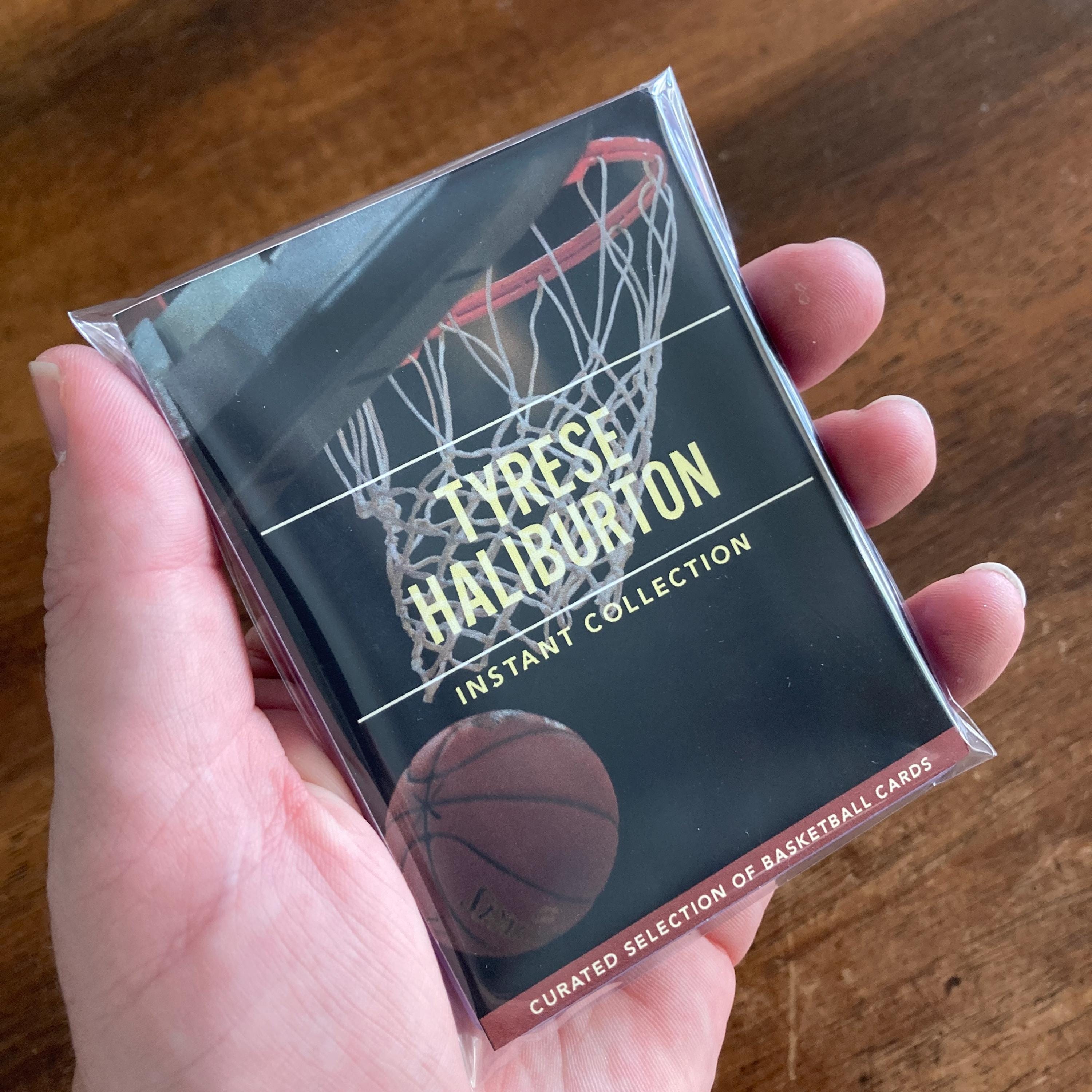Tyrese Haliburton Pack W/sp Teal Lazer, 5 Basketball Cards