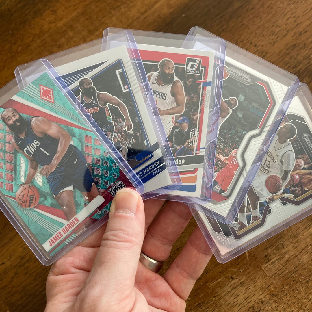 James Harden Pack W/sp Teal Lazer, 5 Cards, Instant Collection, Curated ...