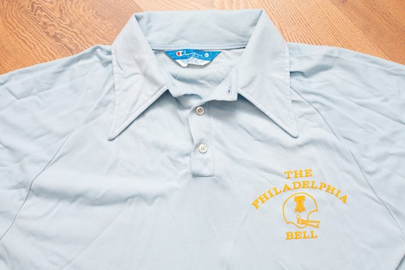 70s The Philadelphia Bell Polo T-Shirt, XL, Champ… - image 2