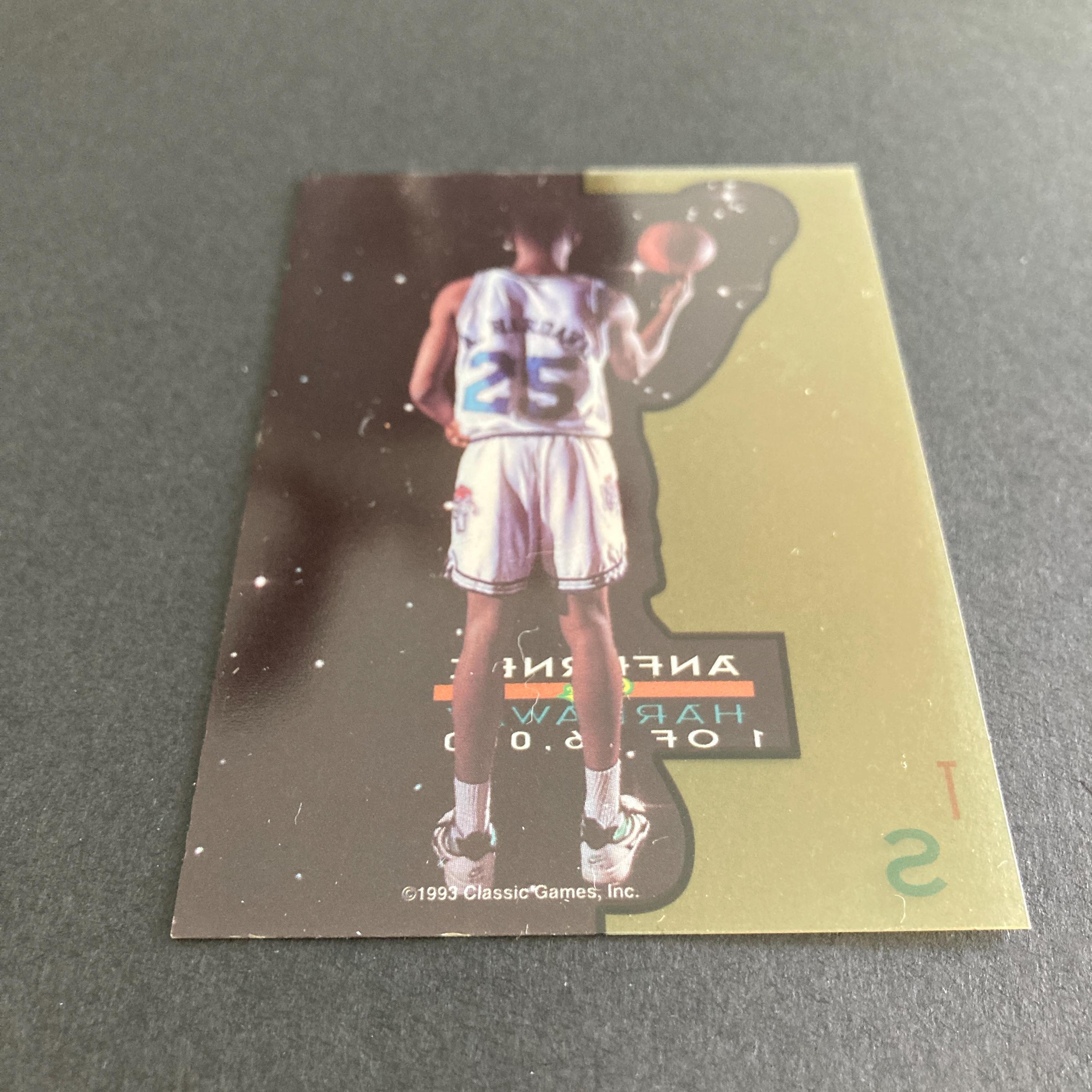 Carte Basket Anfernee Hardaway 1993 - Classic Draft Picks Super Heroes - Near Mint