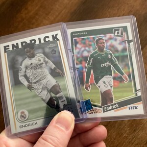 Endrick RCs Pack, 2 Soccer Rookie Cards, Instant Collection, Curated Selection of Trading Cards Lot