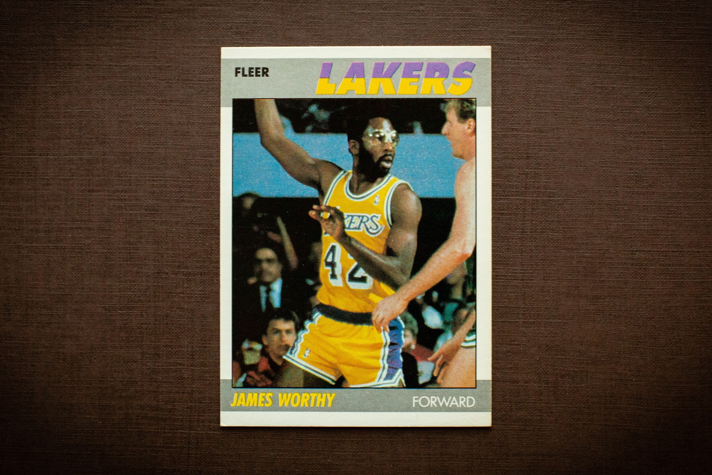 Vintage 1980s Los Angeles LA Lakers Sand Knit JERSEY - S – Rad Max Vintage