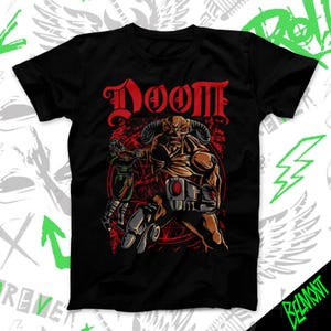 Bienvenido al Infierno Camiseta Unisex (Para Hombres y Mujeres) Camiseta Heavy Metal Camiseta de Videojuegos