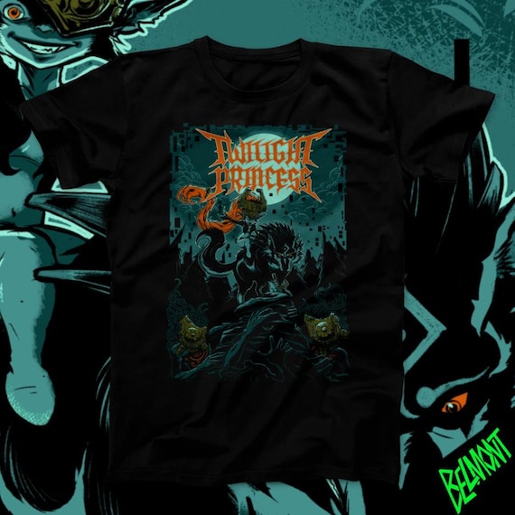 Twilight Moon T-Shirt Unisex (For Men and Women) Legend of Zelda Shirt Heavy Metal Shirt Video Game Tee Twilight Princess
