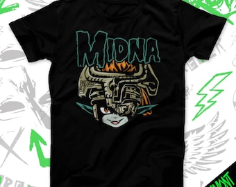 Dark Princess T-Shirt Unisex (For Men and Women) Legend of Zelda Shirt Heavy Metal Shirt Video Game Tee Twilight Princess