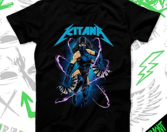 Fan Girl T-Shirt Unisex (For Men and Women) Heavy Metal Shirt Mortal Kombat
