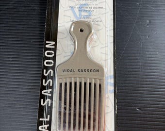 Vtg 2000 Vidal Sassoon Lifting And Separating Pick Combs Pack Of 3 NOS