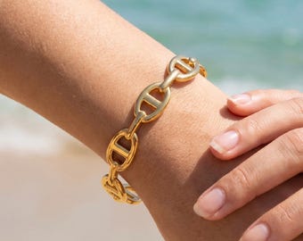 Marine mesh armband – Elegantie en tijdloosheid