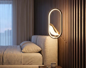 Bird Pendant Light | Modern Bird Chandelier | Nordic Hanging Ceiling Light | 3 Bird Pendant Fixture | Bedroom Dining Room Decor