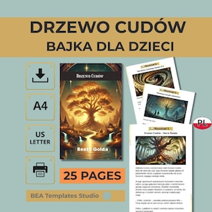 Bajka dla Dzieci Drzewo Cudów Książeczka do Czytania Plik PDF