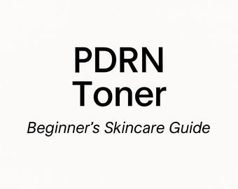 PDRN Toner Skincare Guide PDF | Salmon DNA, K-Beauty Printable Digital Download